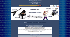 Desktop Screenshot of horriganmusicschool.com